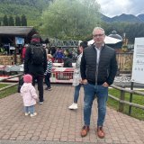 Patrice Tamborini a choisi de rencontrer Rhône FM au Swiss Vapeur Parc.